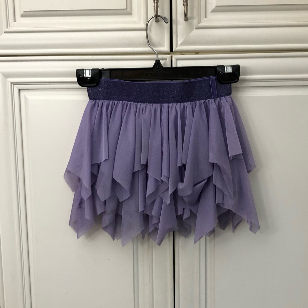 SIZE 4 - UNIQUE Ivivva by Lululemon girls layered skirt